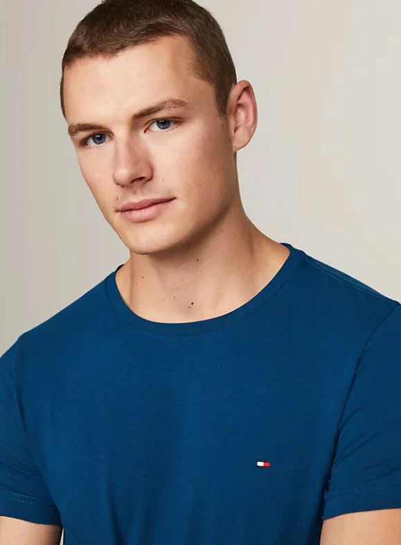 CAMISETA TOMMY HILFIGER STRETCH SLIM HOMBRE - Image 3