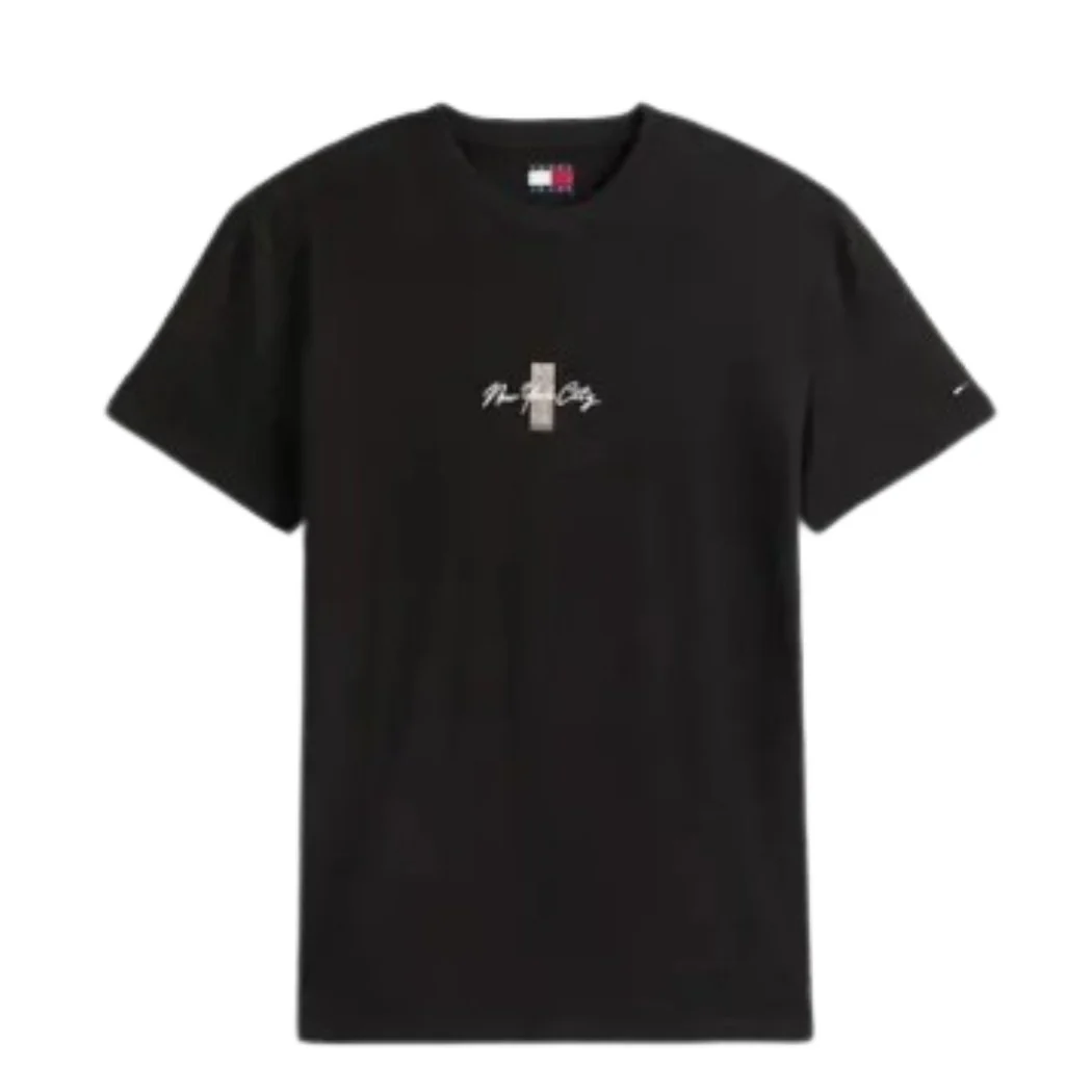 CAMISETA TOMMY JEANS REG SIGN BLOCK HOMBRE - Image 3