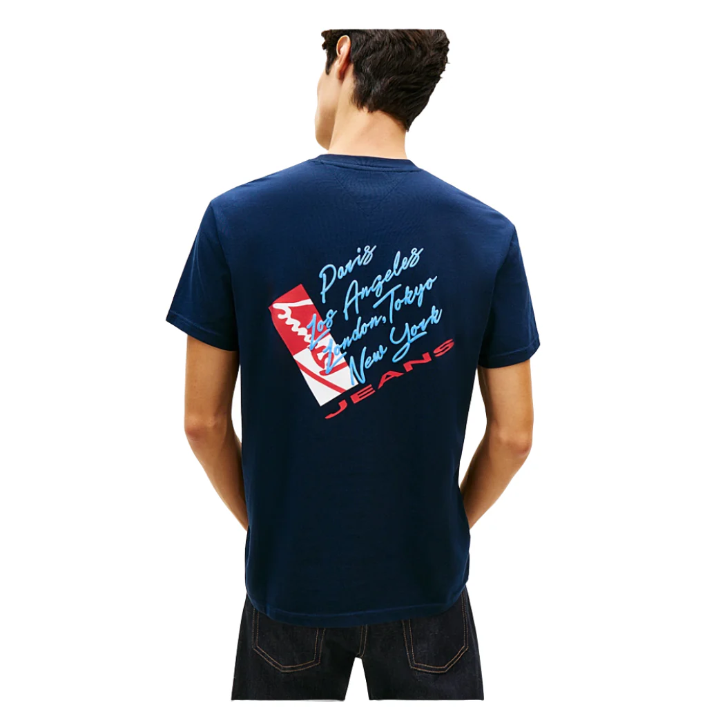 CAMISETA TOMMY JEANS REG SIGN SHIFT HOMBRE - Image 3