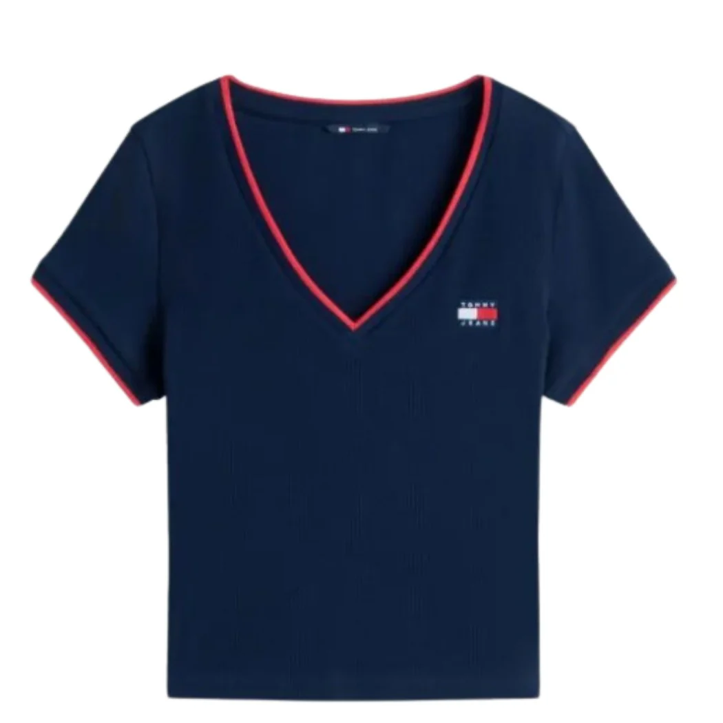 CAMISETA TOMMY JEANS SLIM BADGE MUJER - Image 4