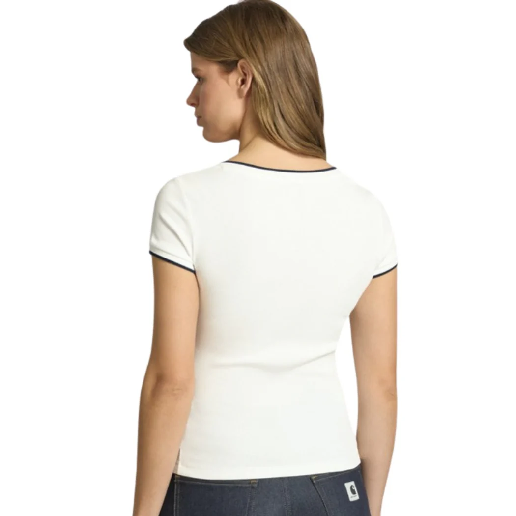 CAMISETA TOMMY JEANS SLIM BADGE MUJER - Image 2