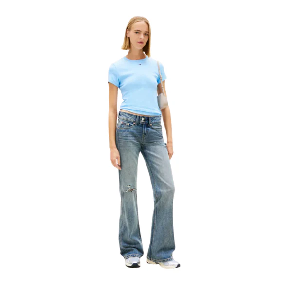 CAMISETA TOMMY JEANS SLIM ESSENTIAL MUJER - Image 2