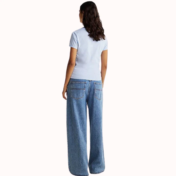 CAMISETA TOMMY JEANS SLIM LOGO MUJER - Image 2
