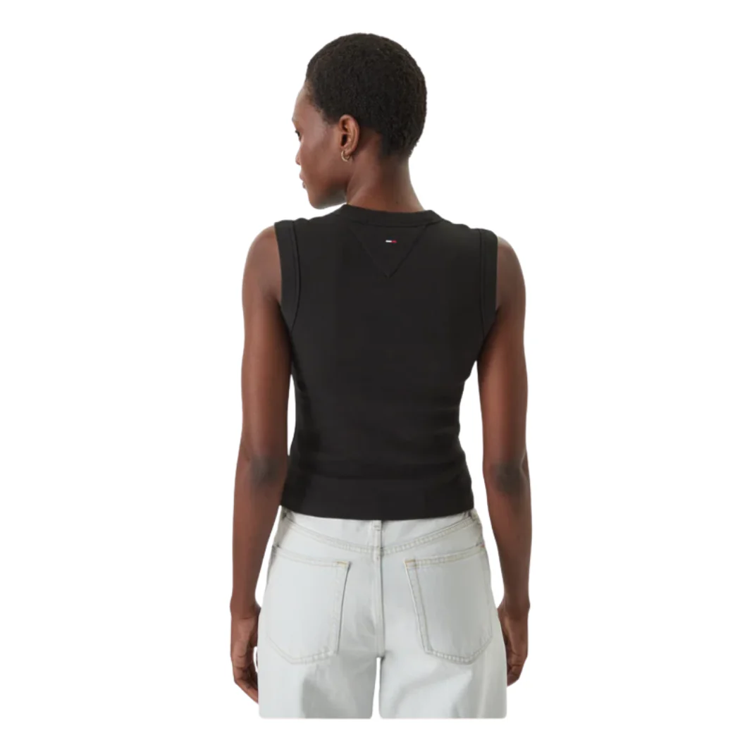 CAMISETA TOMMY JEANS SLIM LOGO MUJER - Image 2