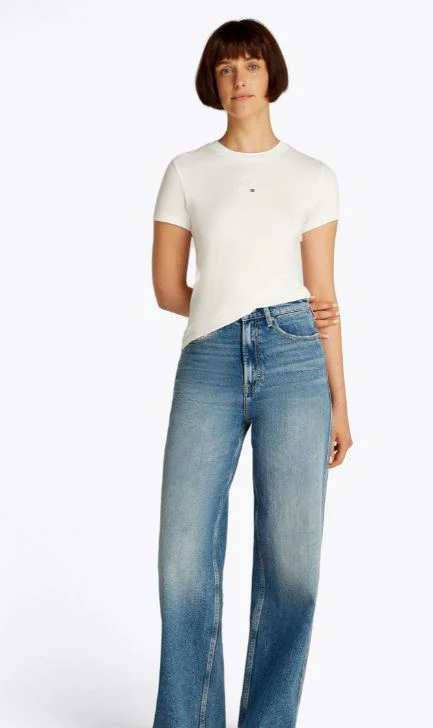 CAMISETA TOMMY JEANS SLIM TONAL MUJER - Image 3