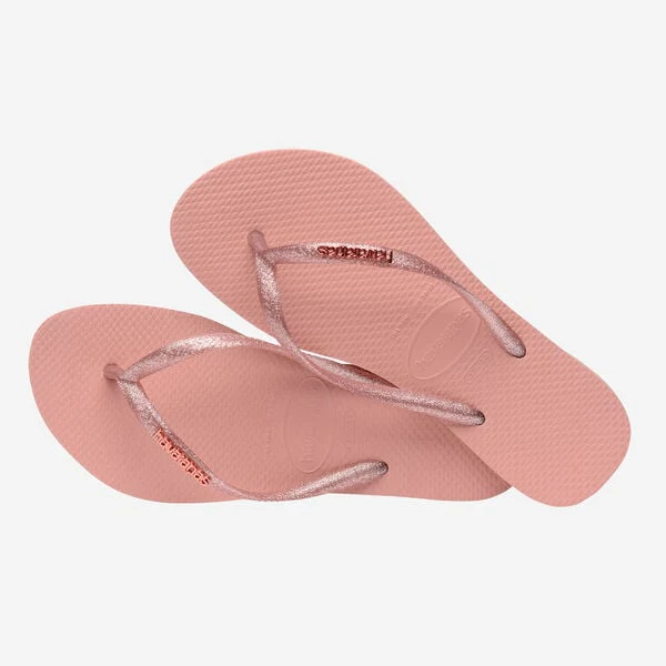 CHANCLA HAVAIANAS SLIM LOGO METALLIC MUJER - Image 3