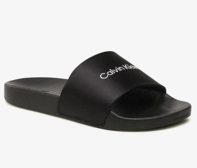 CHANCLA SLIDE SATIN CALVIN KLEIN MUJER