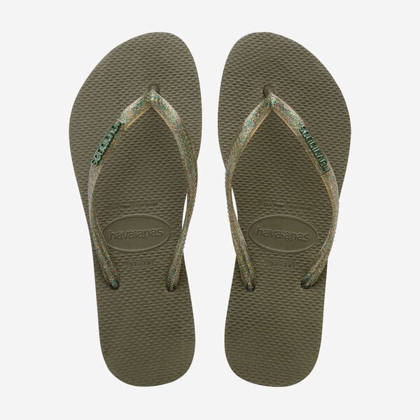 CHANCLA SLIM LOGO METALLIC HAVAIANAS MUJER - Image 2