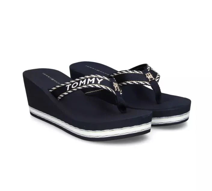 CHANCLA WEBBING TOMMY HILFIGER MUJER