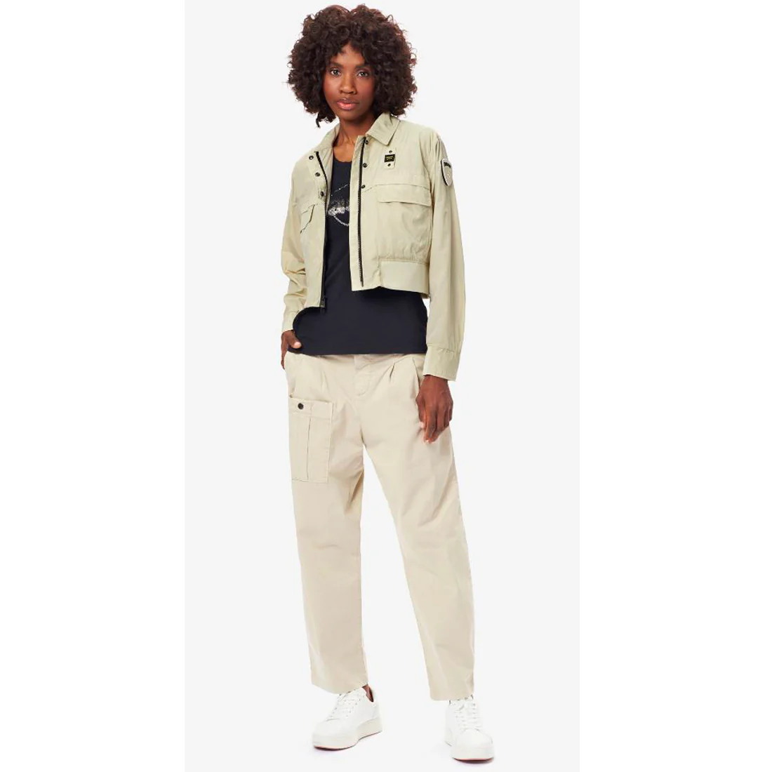 CHAQUETA BLAUER CORTI SFODERATO  MUJER - Image 3