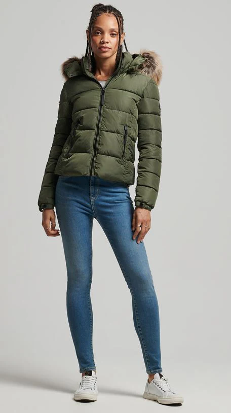 CHAQUETA CODE FUJI LUXE SUPERDRY MUJER - Image 2