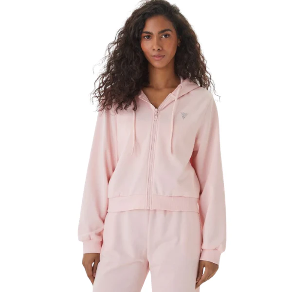 CHAQUETA GUESS SILVY FULL ZIP MUJER