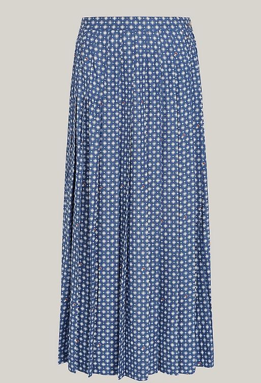 FALDA TOMMY HILFIGER FOULARD PLEATED MUJER - Image 3