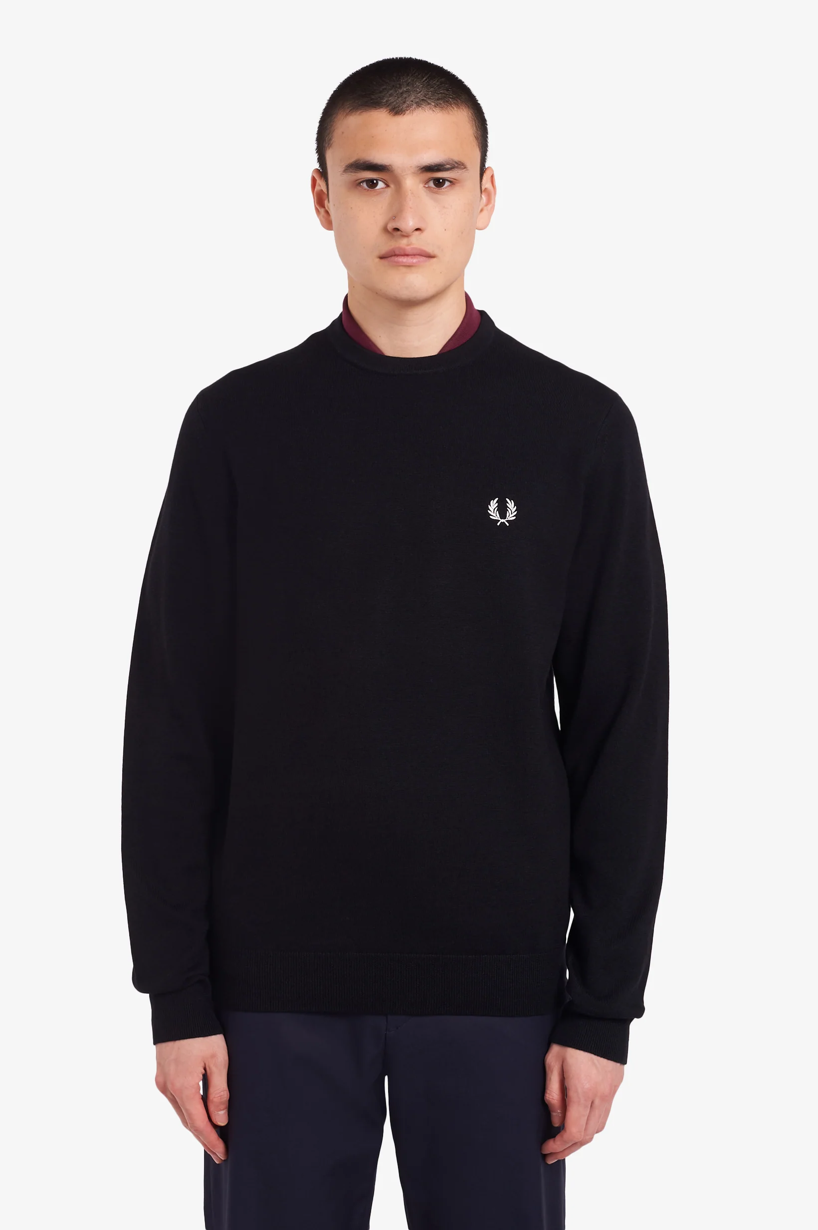 JERSEY CUELLO REDONDO FRED PERRY HOMBRE