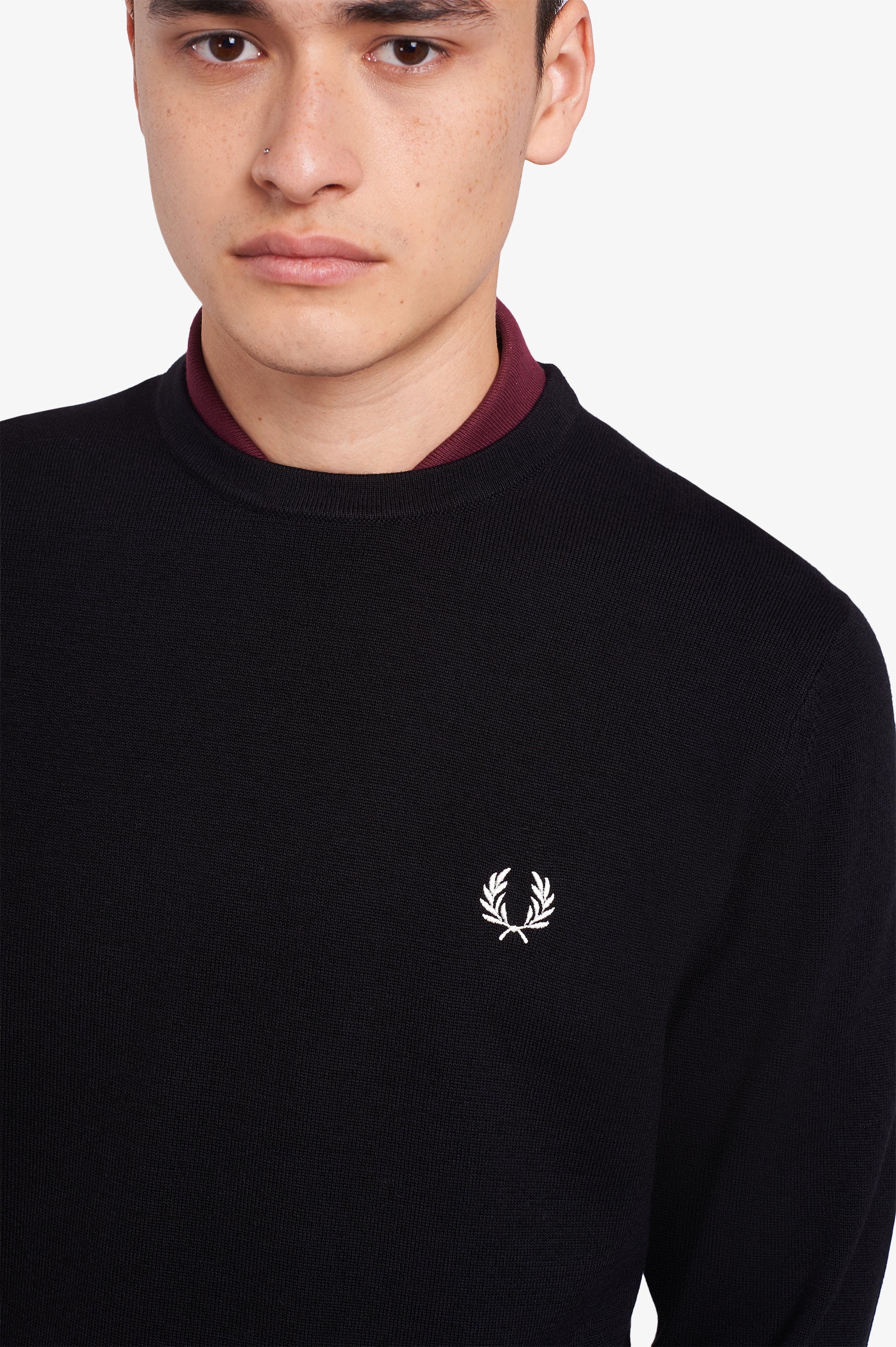 JERSEY CUELLO REDONDO FRED PERRY HOMBRE - Image 3