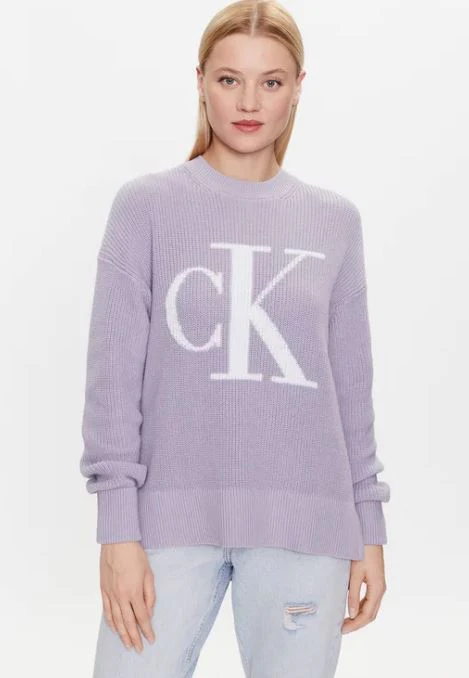 JERSEY  INTARSIA LOOSE CALVIN KLEIN MUJER