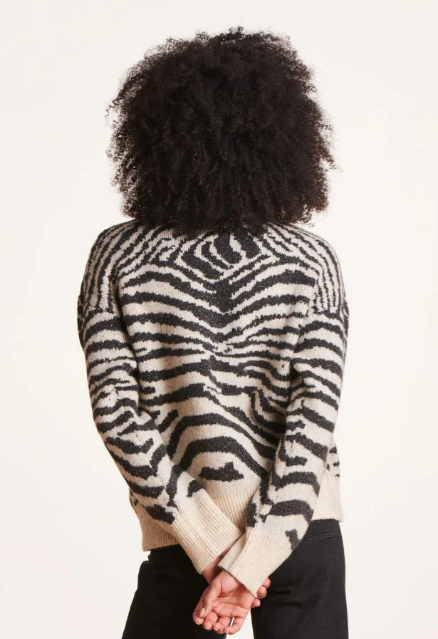 JERSEY LA FEE MARABOUTEE ZEBRE MUJER - Image 3