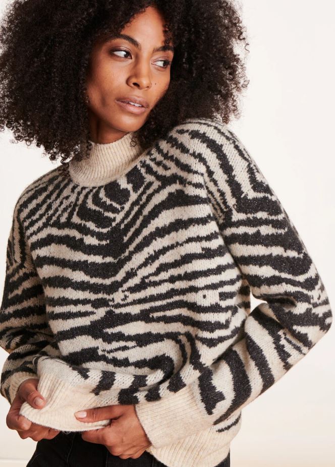 JERSEY LA FEE MARABOUTEE ZEBRE MUJER - Image 5
