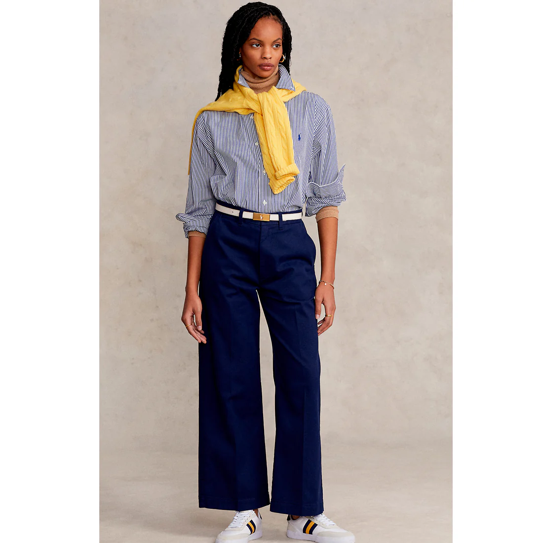 PANTALON FLAT FRONT RALPH LAUREN MUJER - Image 4