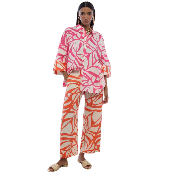 PANTALON LOLA CASADEMUNT HOJAS MUJER - Image 3