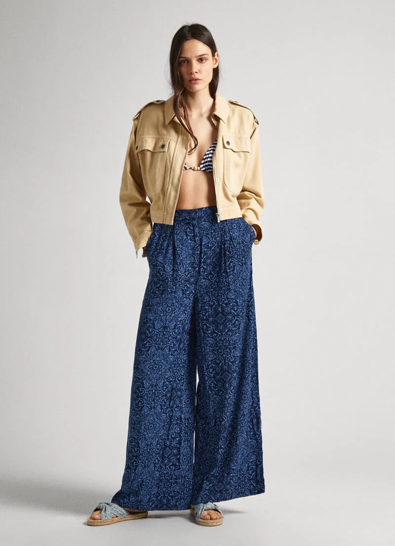 PANTALON PEPE JEANS COLETTE PRINT MUJER - Image 3