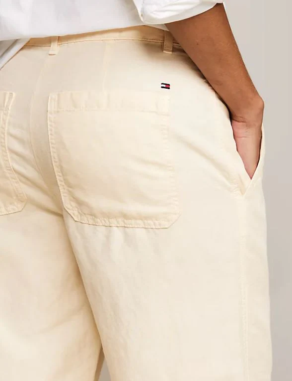 PANTALON TOMMY HILFIGER COTTON LINEN MUJER - Image 3