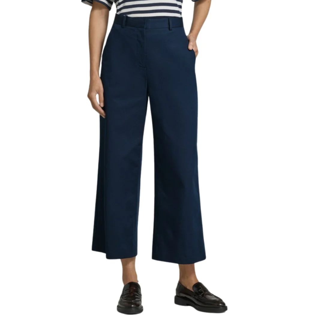 PANTALON TOMMY HILFIGER COTTON WIDE MUJER - Image 2