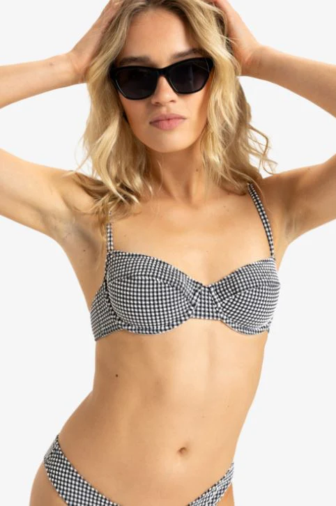 PARTE SUPERIOR BIKINI GINGHAM ROXY - Image 2