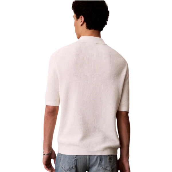POLO CALVIN KLEIN COTTON WAFFLE HOMBRE - Image 2