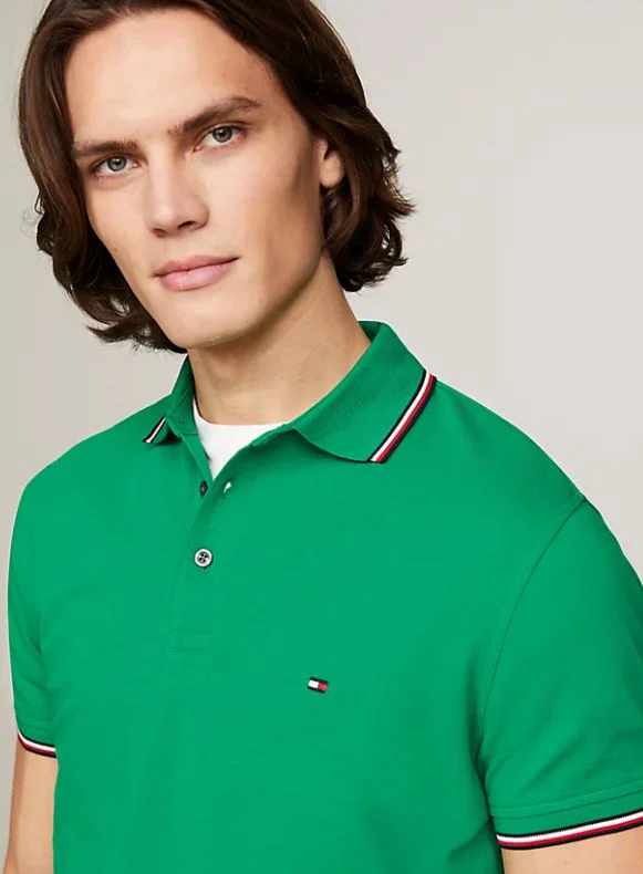 POLO TOMMY HILFIGER 1985 RWB TIPPED HOMBRE - Image 3