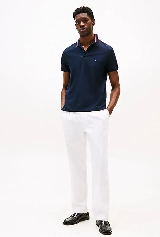 POLO TOMMY HILFIGER COLLAR HOMBRE