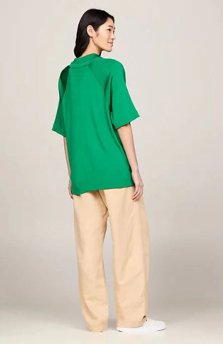 POLO TOMMY HILFIGER OVERSIZED MUJER - Image 4