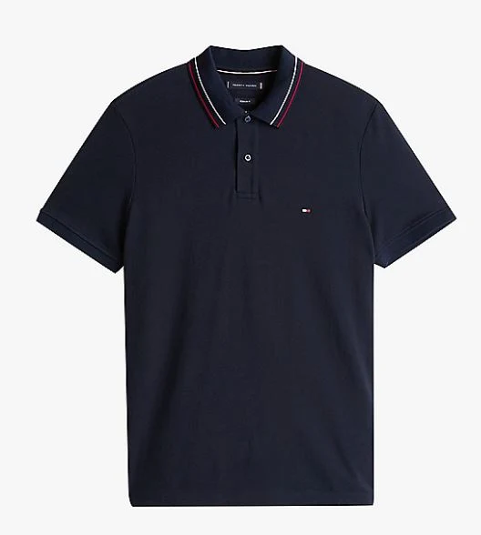 POLO TOMMY HILFIGER PLACKET HOMBRE - Image 3