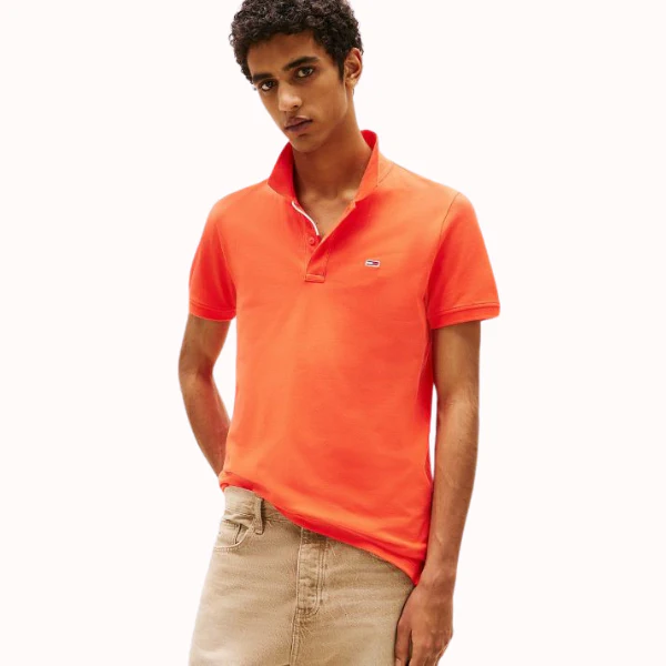 POLO TOMMY JEAN S SLIM PLACKET HOMBRE