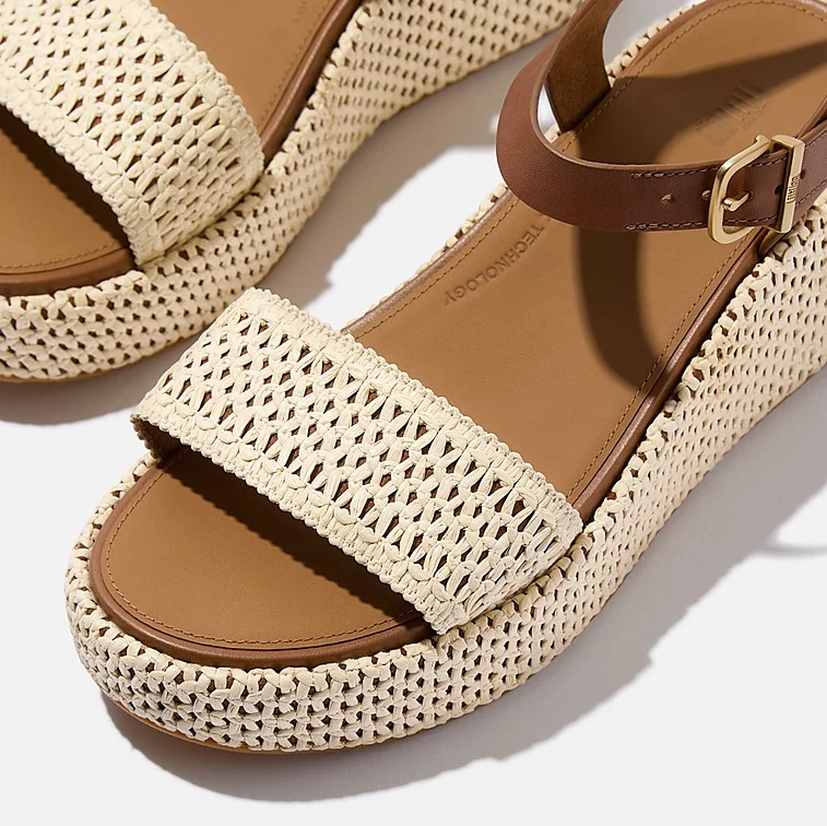 SANDALIA FITFLOP PLATFORMS WOVEN MUJER - Image 4