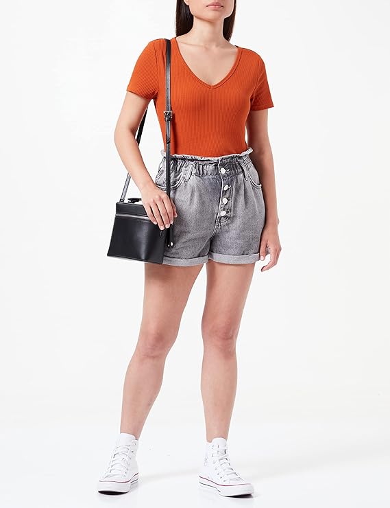SHORT ONLY ONLCUBA PAPERBAG NOOS MUJER - Image 2