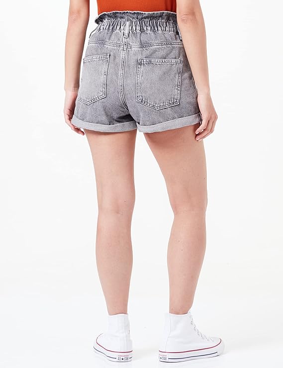 SHORT ONLY ONLCUBA PAPERBAG NOOS MUJER - Image 3