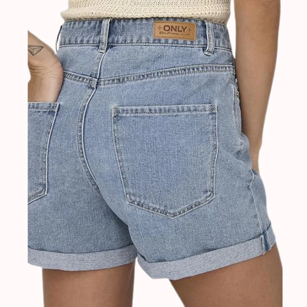 SHORT ONLY ONLVEGA HW MOM DENIM MUJER - Image 2