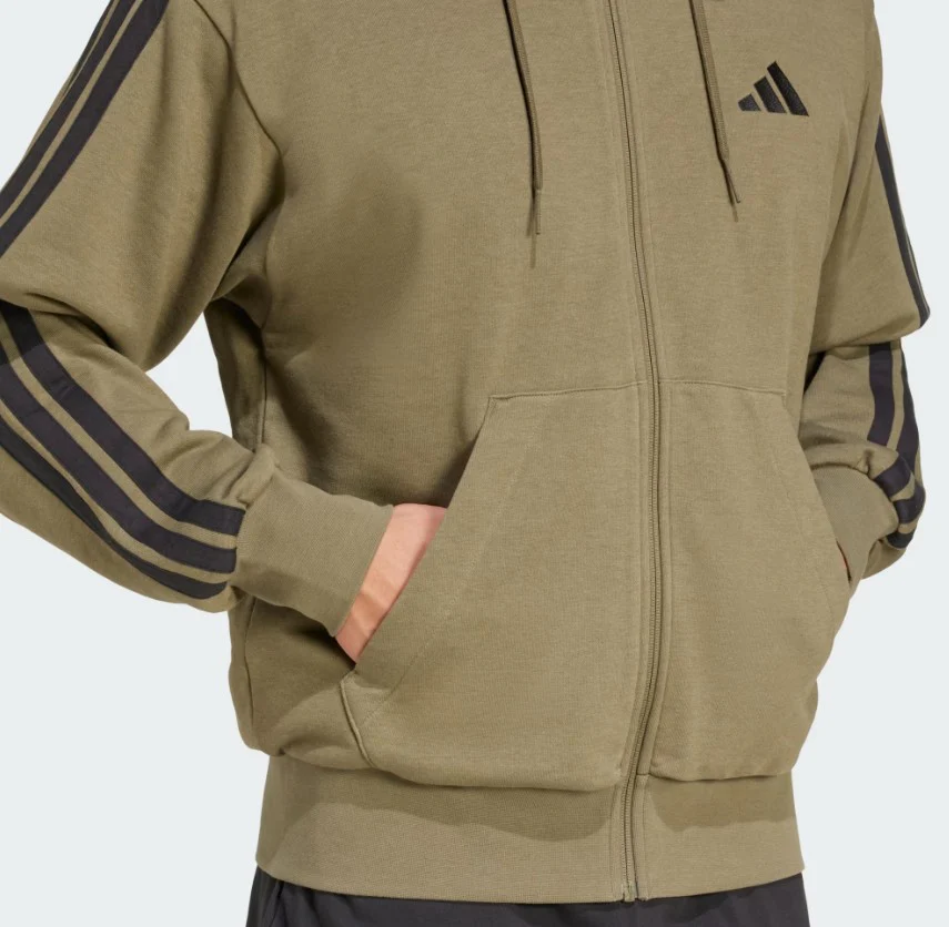 SUDADERA ADIDAS M 3S FT FZ HOMBRE - Image 3