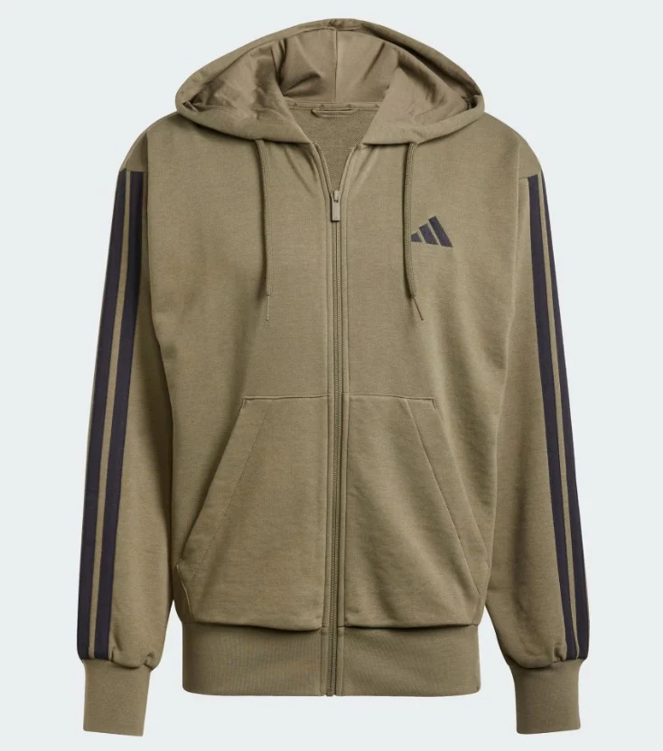 SUDADERA ADIDAS M 3S FT FZ HOMBRE - Image 4