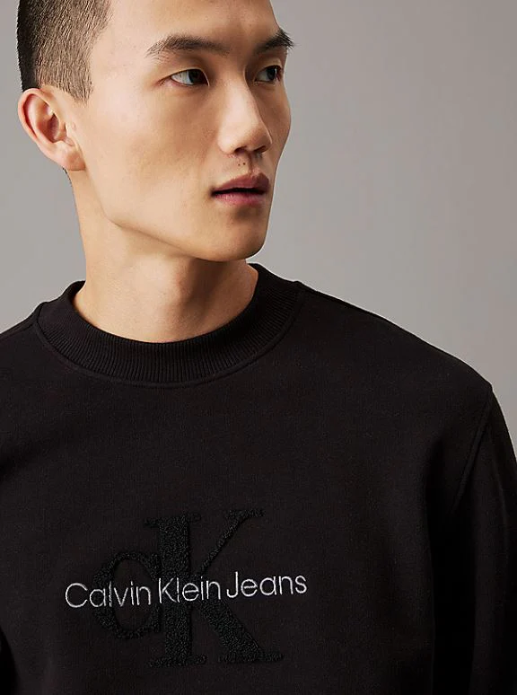 SUDADERA CALVIN KLEIN CHENILLE HOMBRE - Image 2