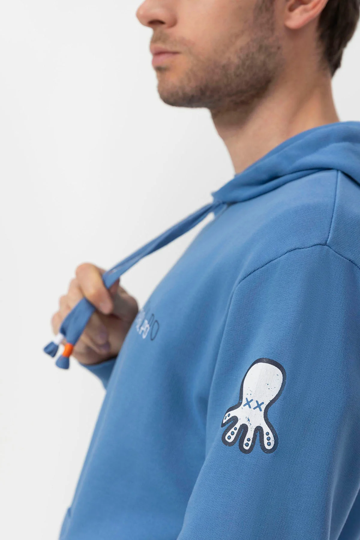 SUDADERA ELPULPO CAPUCHA LOGO TRIPLE HOMBRE - Image 3