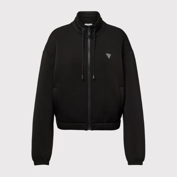 SUDADERA GUESS CECILIA SCUBA ZIP MUJER