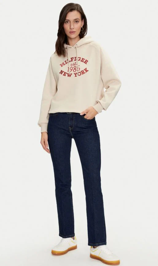 SUDADERA TOMMY HILFIGER REG VARSITY MUJER - Image 2