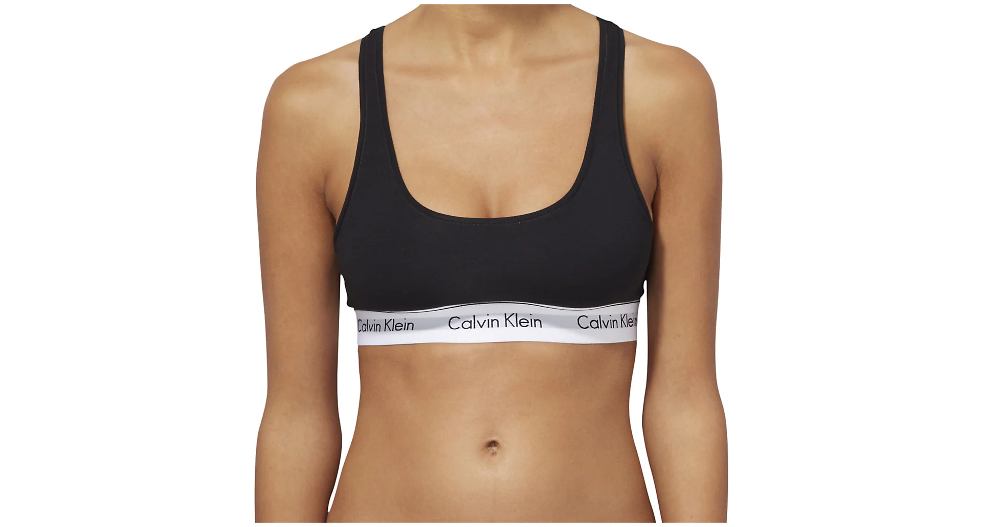SUJETADOR LETTE CALVIN KLEIN BLACK - Image 2
