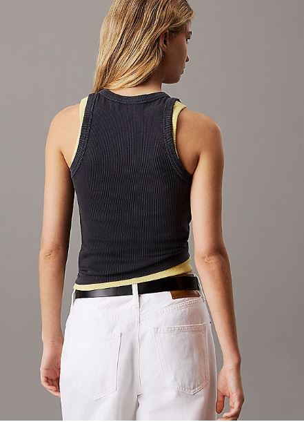 TOP CALVIN KLEIN WASHED RIB MUJER - Image 2