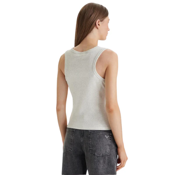 TOP CALVIN KLEIN WOVEN LABEL 2X2 MUJER - Image 2