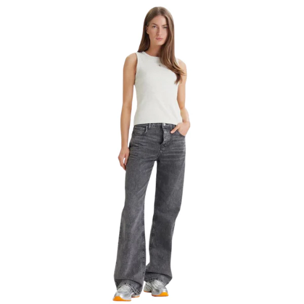 TOP CALVIN KLEIN WOVEN LABEL 2X2 MUJER - Image 3