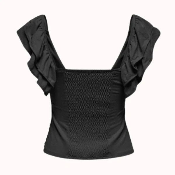 TOP ONLY ONLJANY S/L FRILL MUJER - Image 2