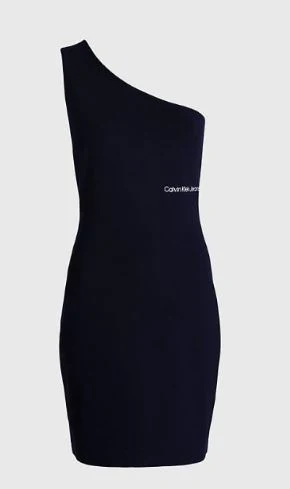 VESTIDO BACK ASYM MILANO CALVIN KLEIN MUJER